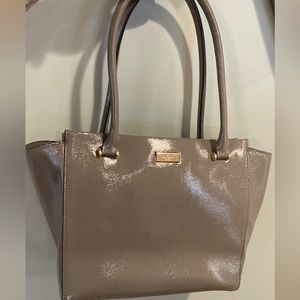 Gray Kate Spade Bag